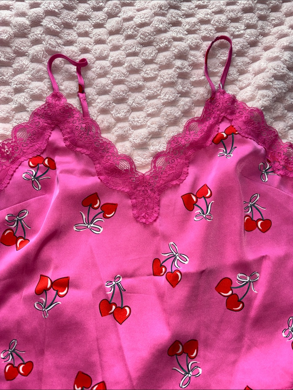 Cherry PJ set - Picture 2 of 7